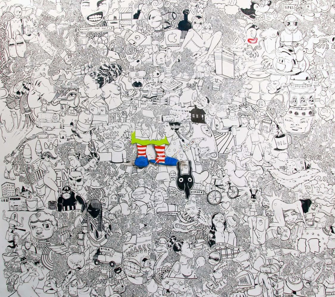 Artwork Title: Amongst the Hustle