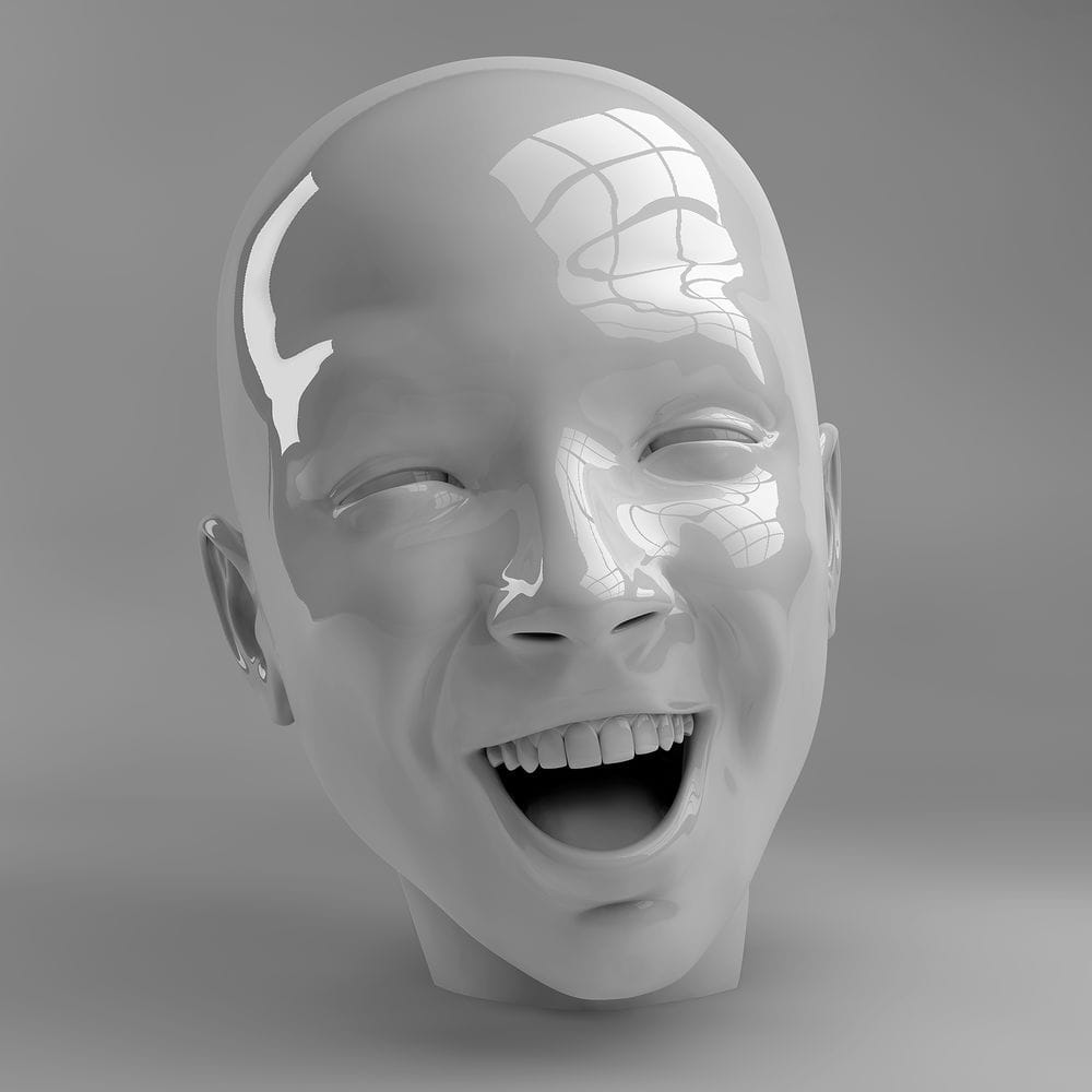 Artwork Title: Eternal Heads. Game of expressions. #5/5