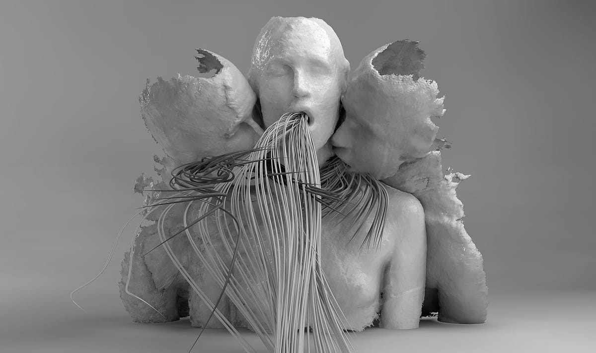 Artwork Title: Le voile d'Isis. #2/3