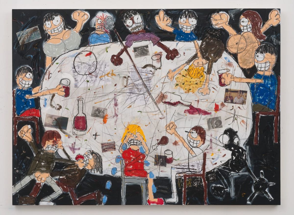 Artwork Title: Dinner Party