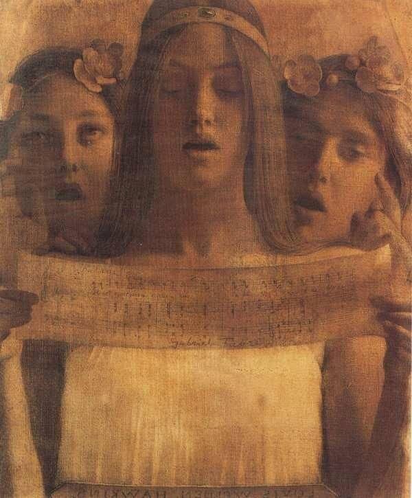 Artwork Title: Girls Singing