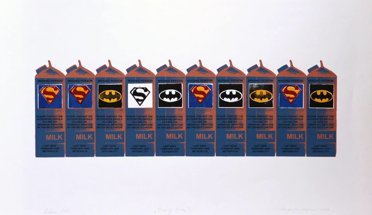 Artwork Title: Missing Heroes