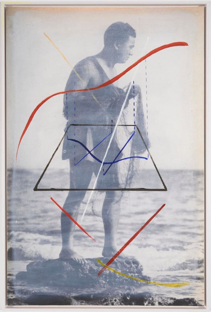 Artwork Title: Native People of the Pacific World: dispositif V