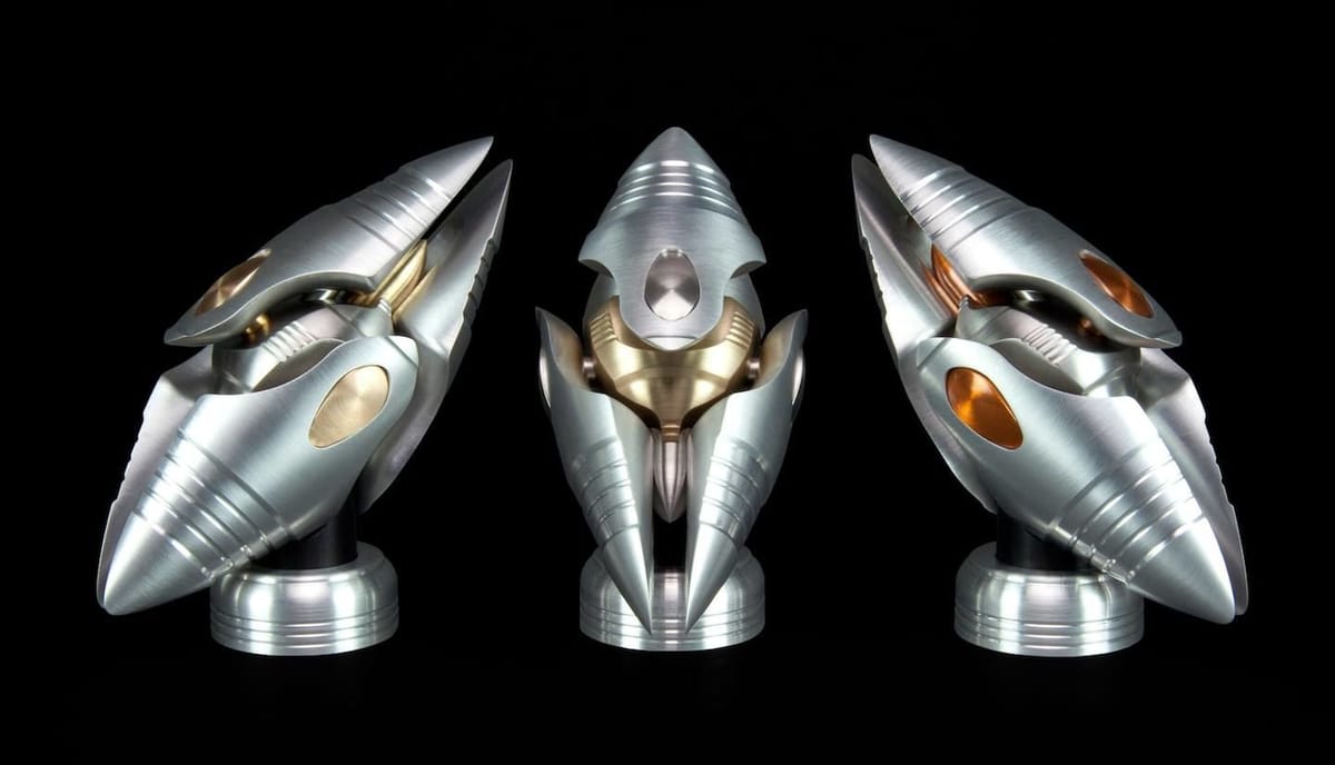 Artwork Title: Machined Metal Sculpture 97