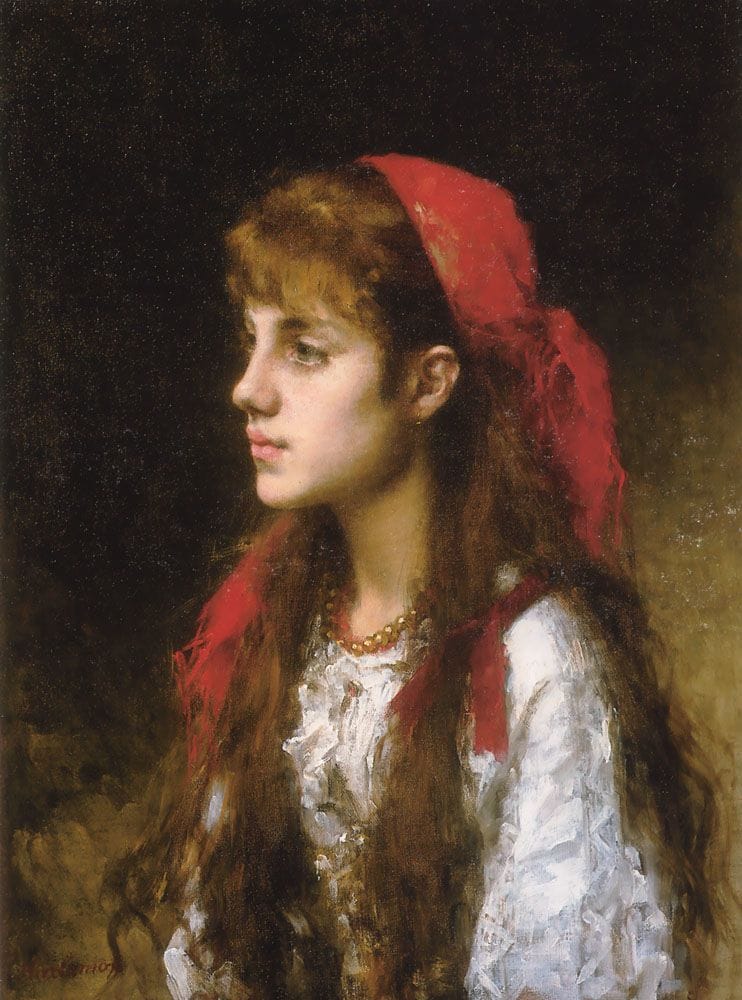 Artwork Title: A Russian Beauty