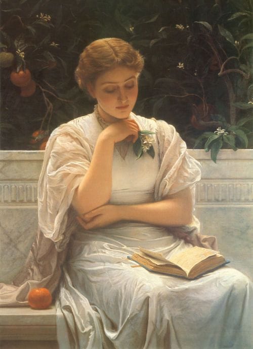 Artwork Title: A Girl Reading