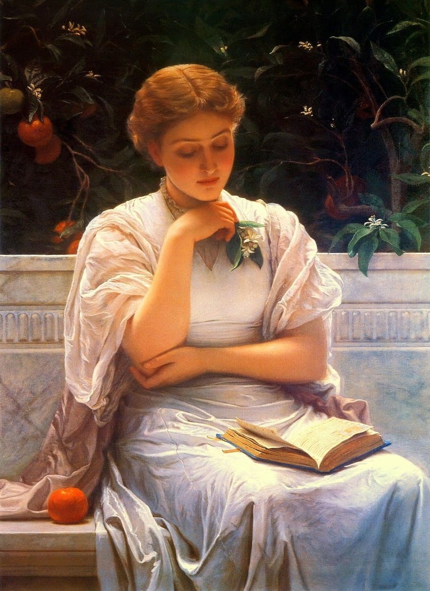 Artwork Title: A Girl Reading