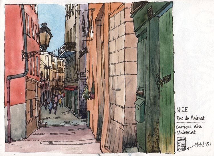 Artwork Title: Nice, France