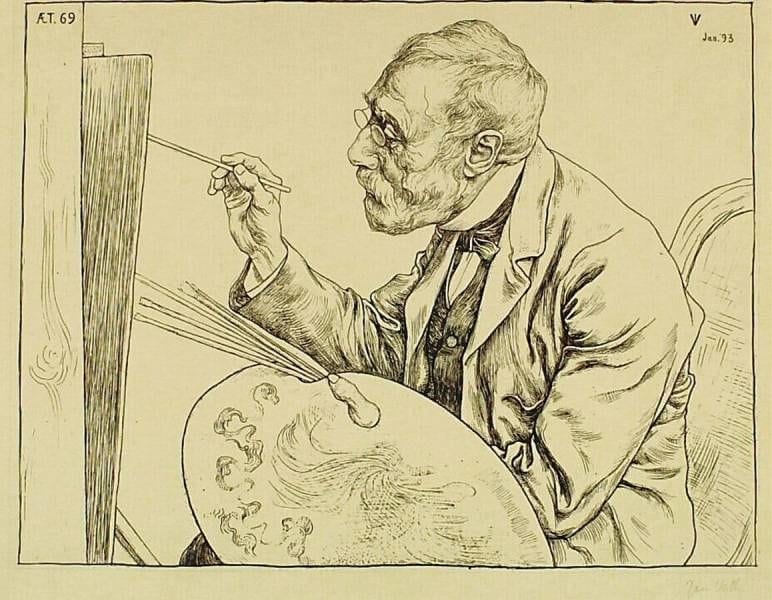Artwork Title: Portrait of Jozef Israëls