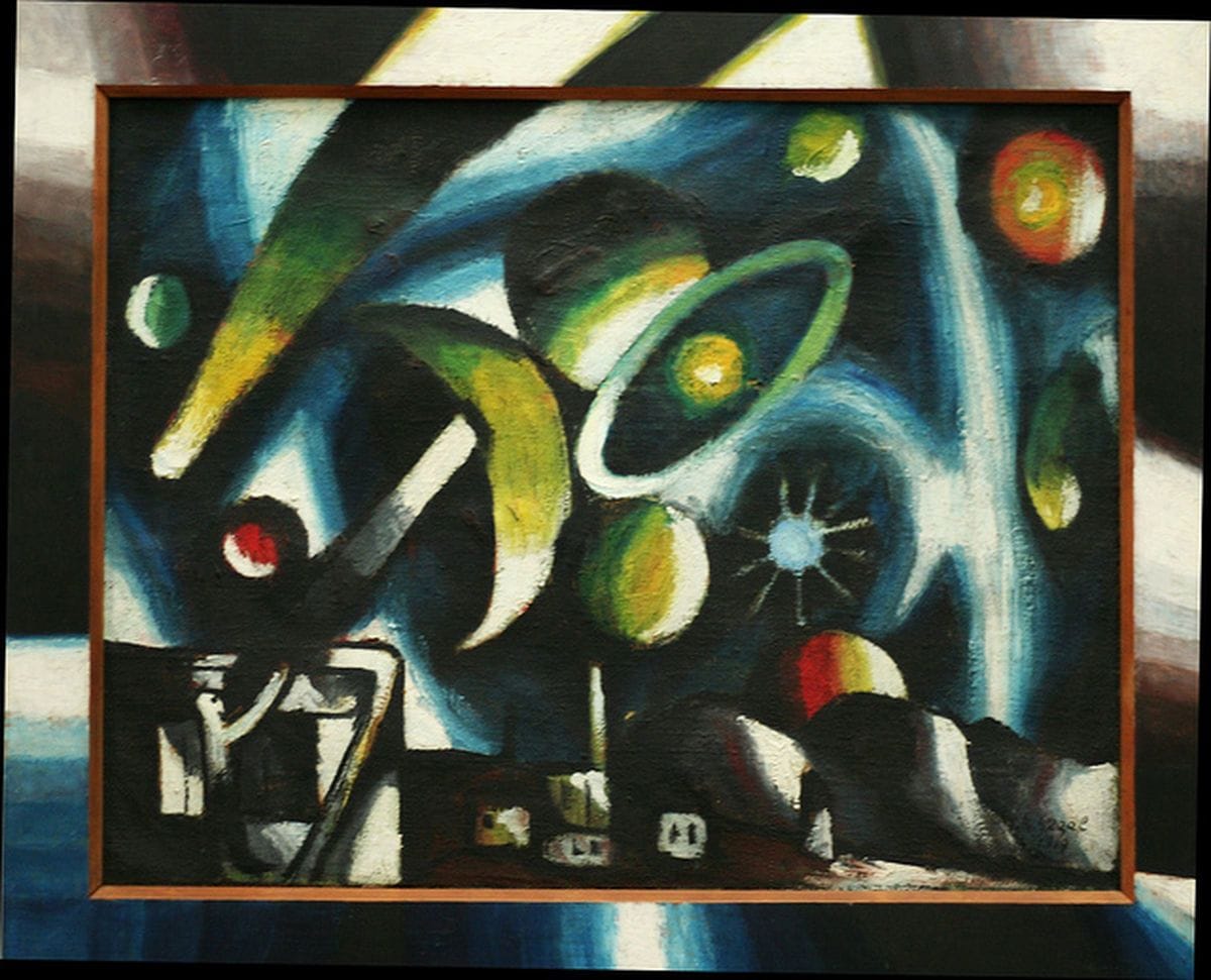 Artwork Title: Der Astronom (Zyklus Arbeit)