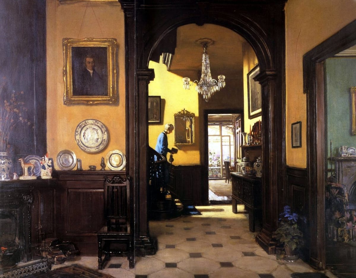 Artwork Title: La Maison de Mon Voisin