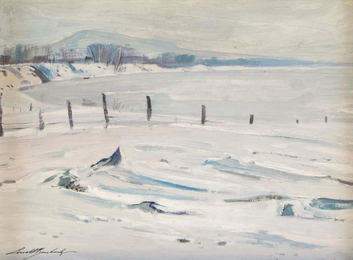 Artwork Title: March Sun - Lake of Two Mountains