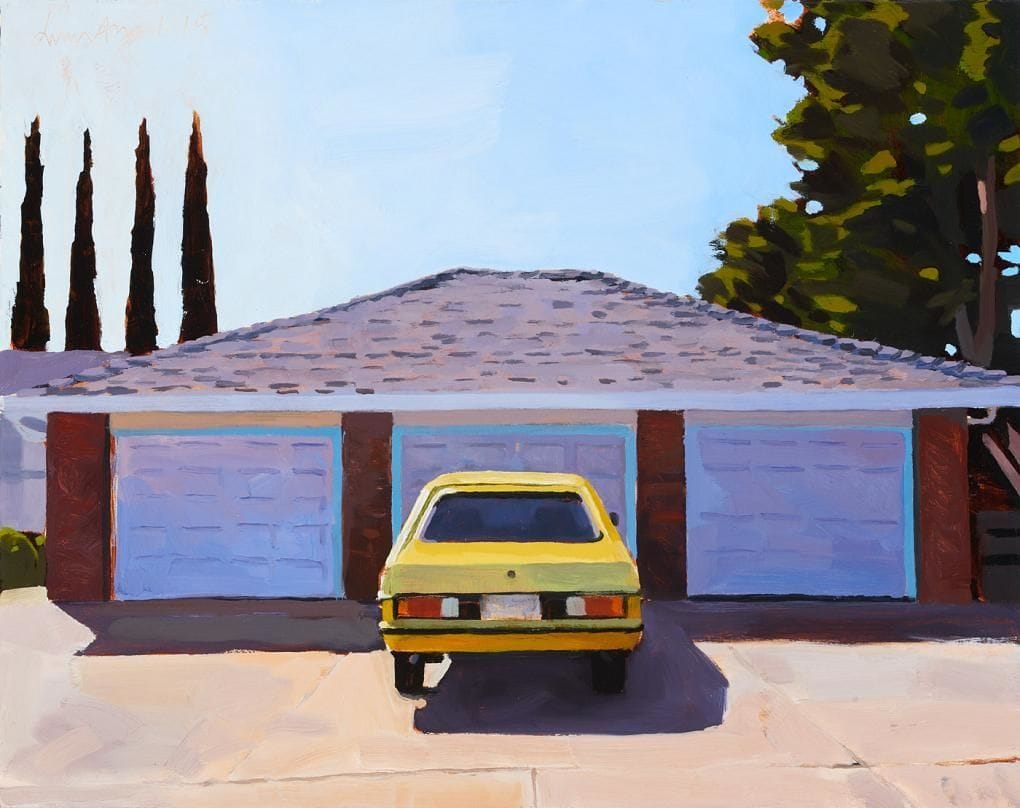 Artwork Title: Yellow Datsun, January