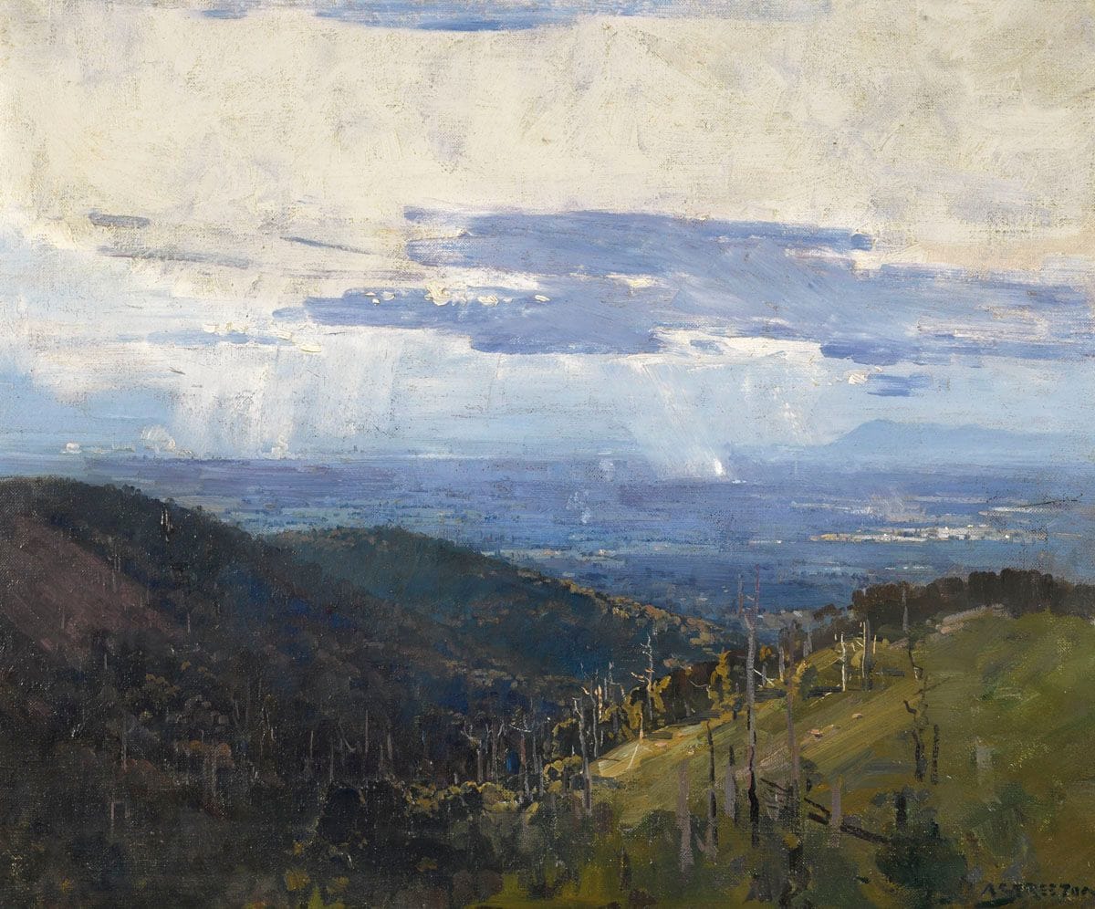 Artwork Title: Melbourne from Afar