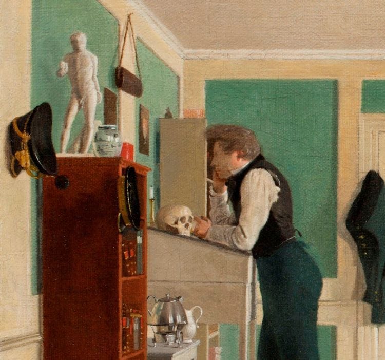 Artwork Title: Interior from Amaliegade