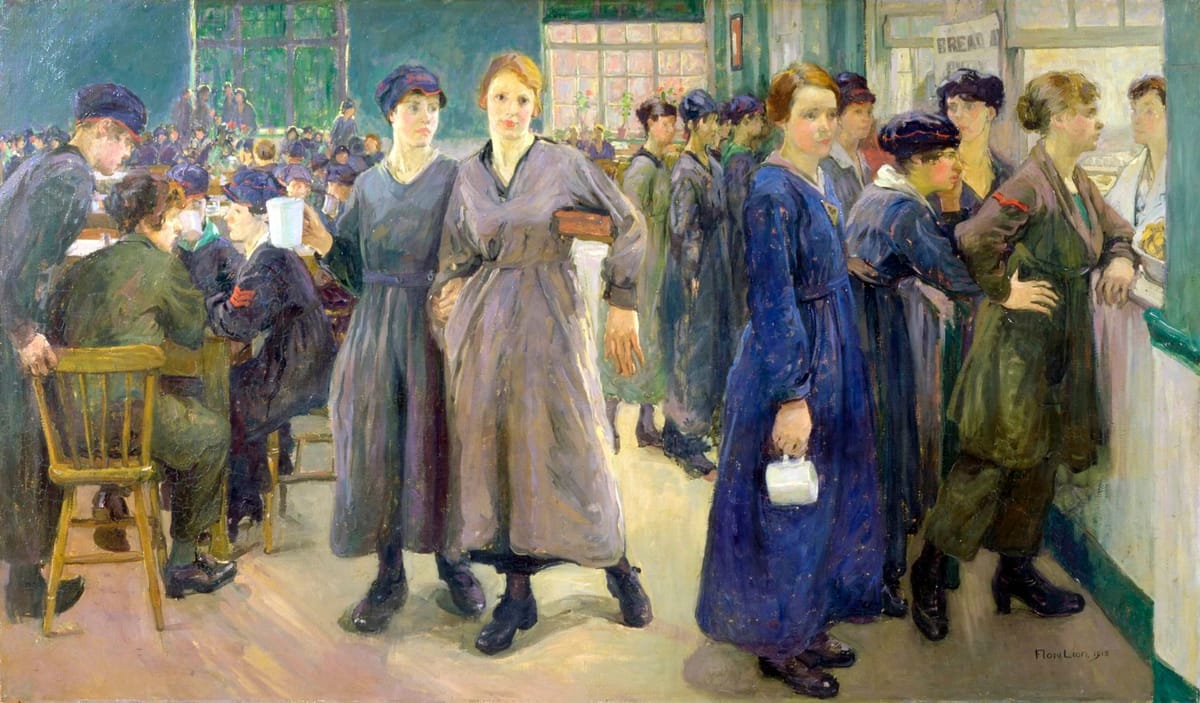 Artwork Title: Women's Canteen at Phoenix Works Bradford