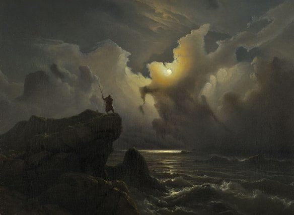 Artwork Title: Scene from the Era of Norwegian Sagas