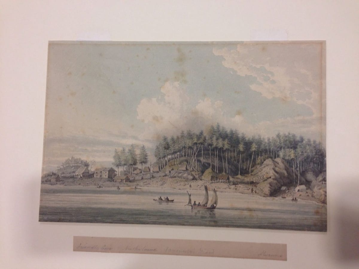 Artwork Title: Friendly Cove, Nootka Sound