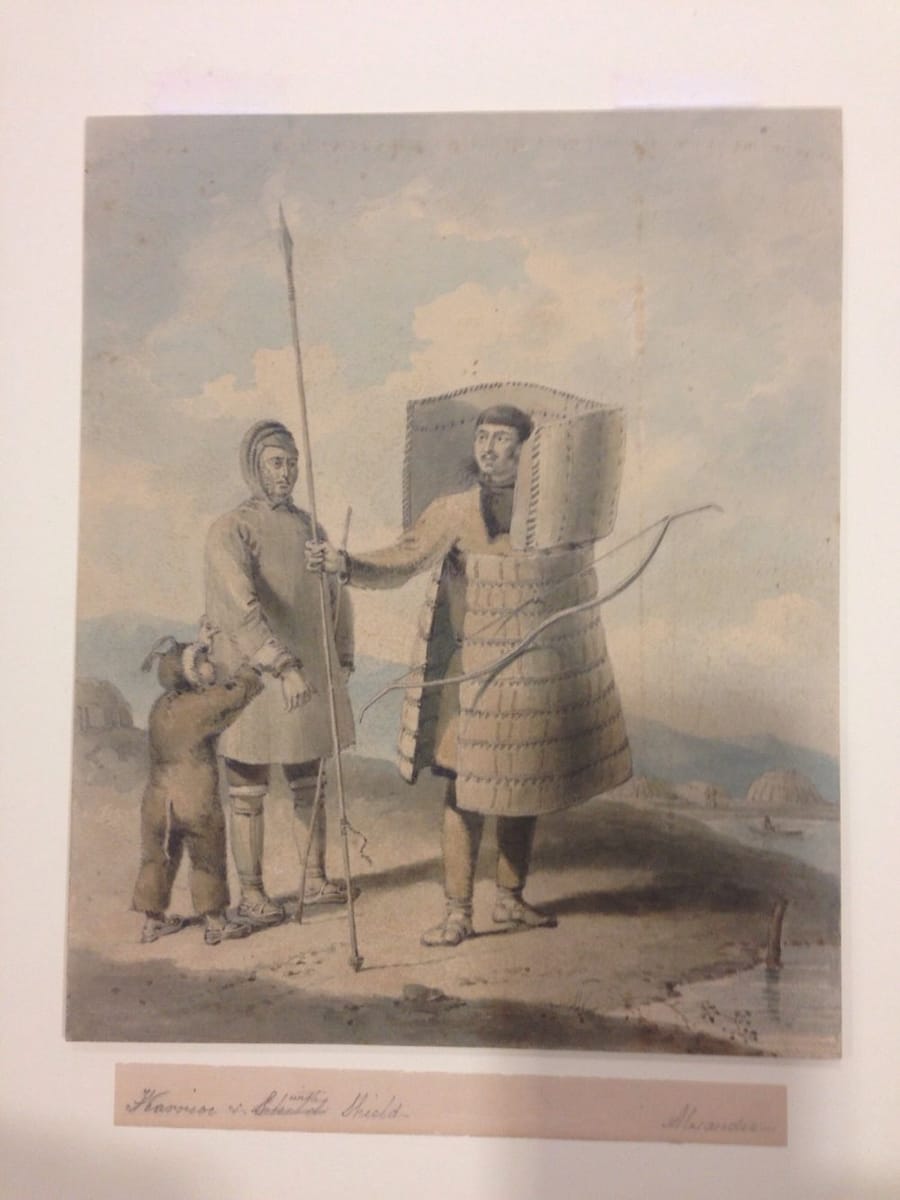 Artwork Title: Warrior With Shield