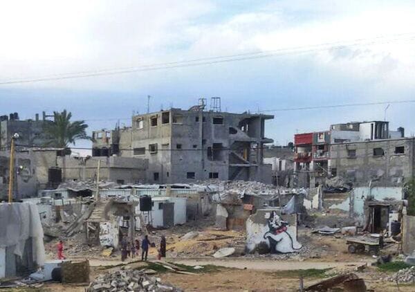 Artwork Title: (Artwork Created In Gaza)