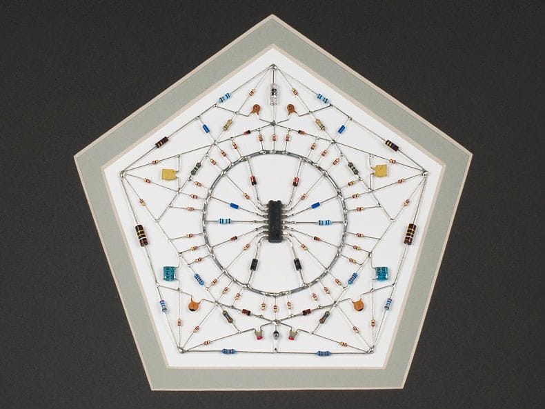 Artwork Title: Technological mandala 12