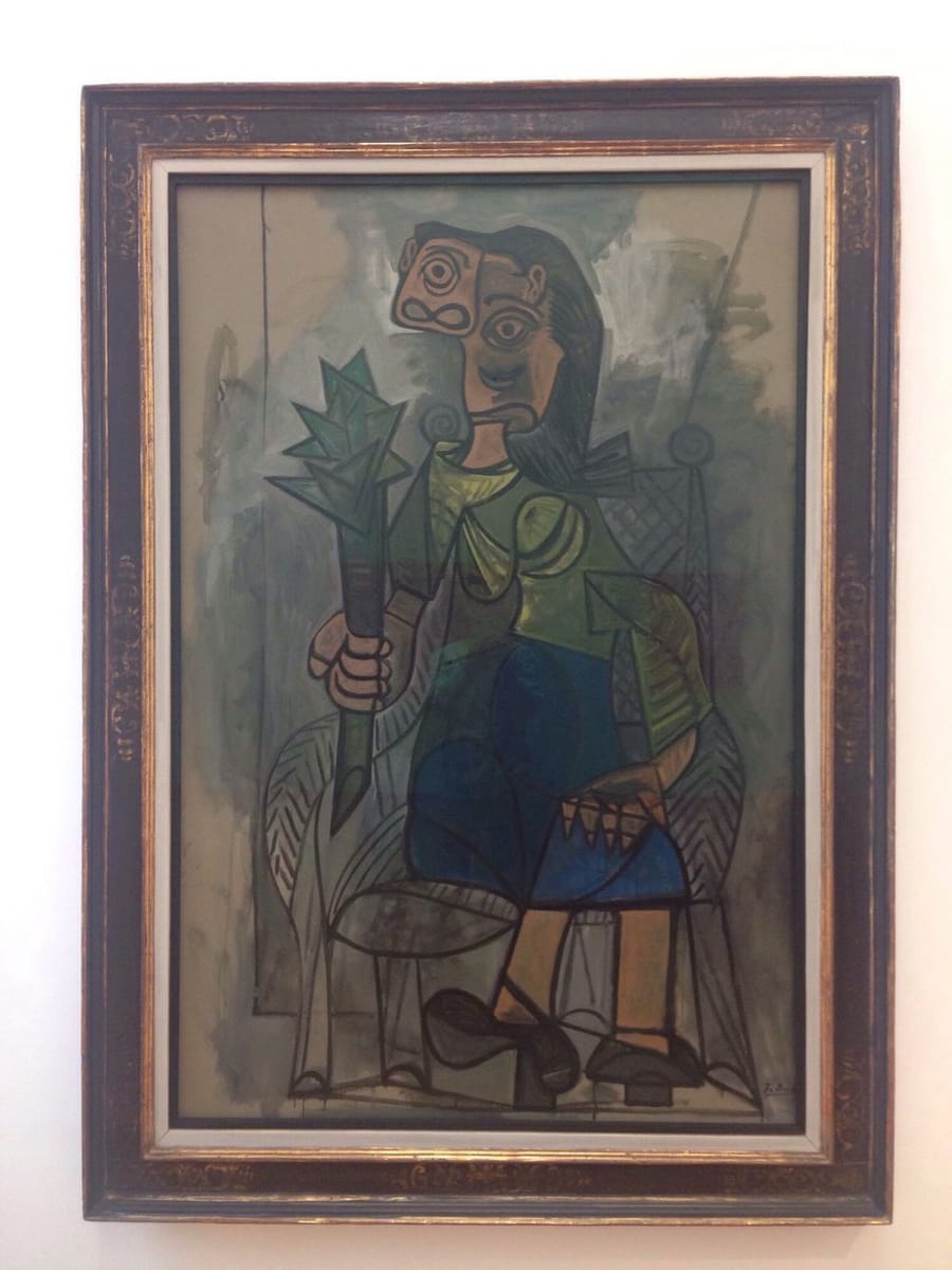 Artwork Title: La Femme à l'Artichaut