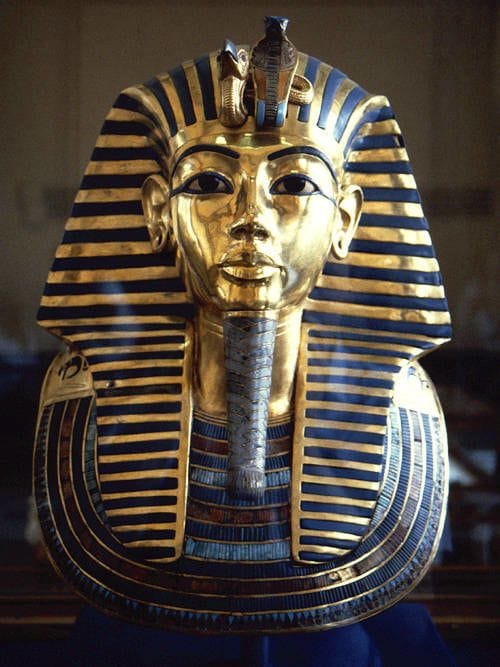 Artwork Title: Mask of Tutankhamun's mummy