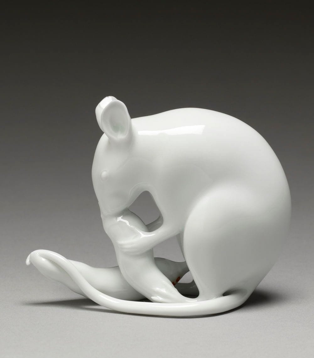 Artwork Title: Rat Eating A Daikon