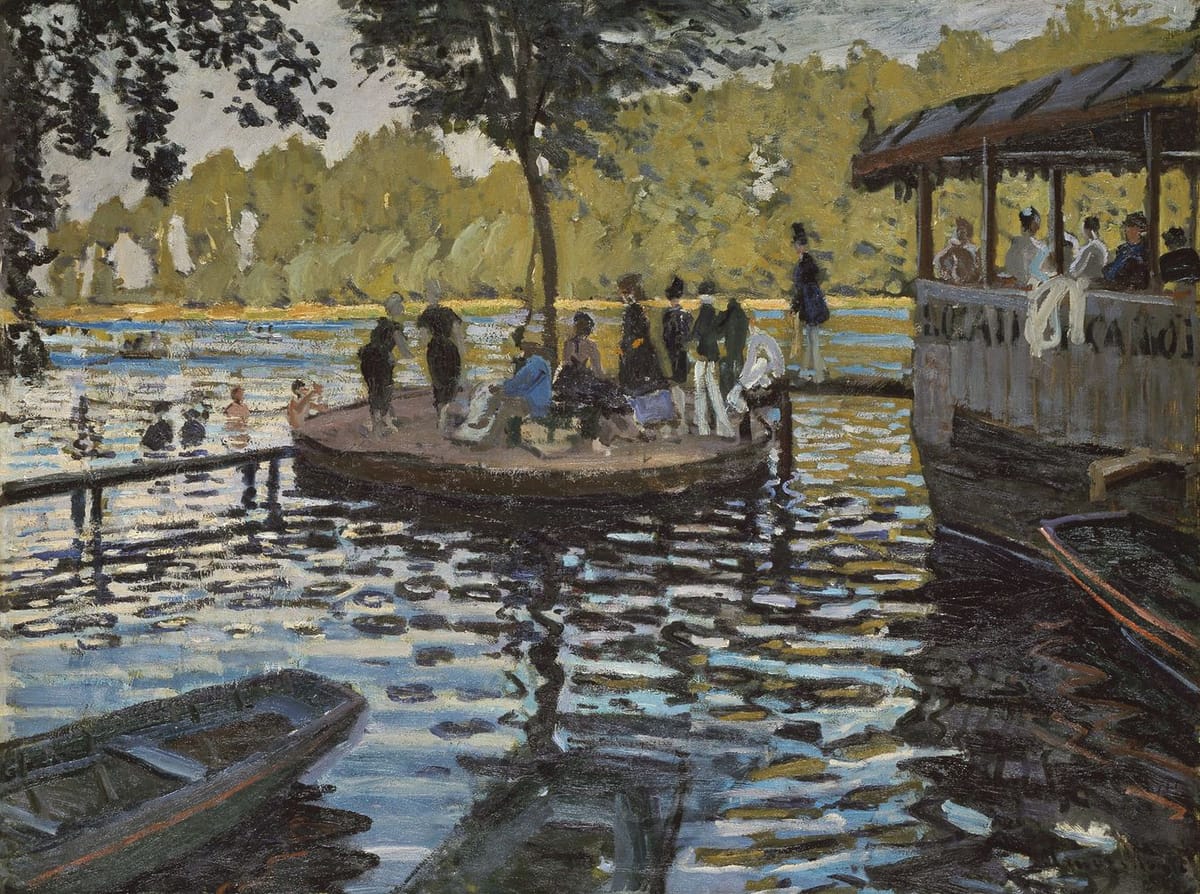 Artwork Title: La Grenouillère