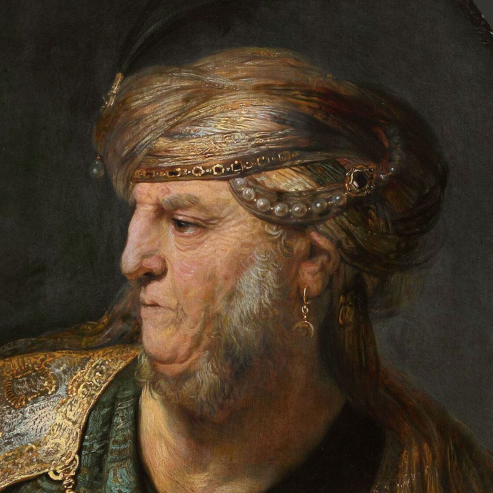 Artwork Title: Bust of a Man in Oriental Dress