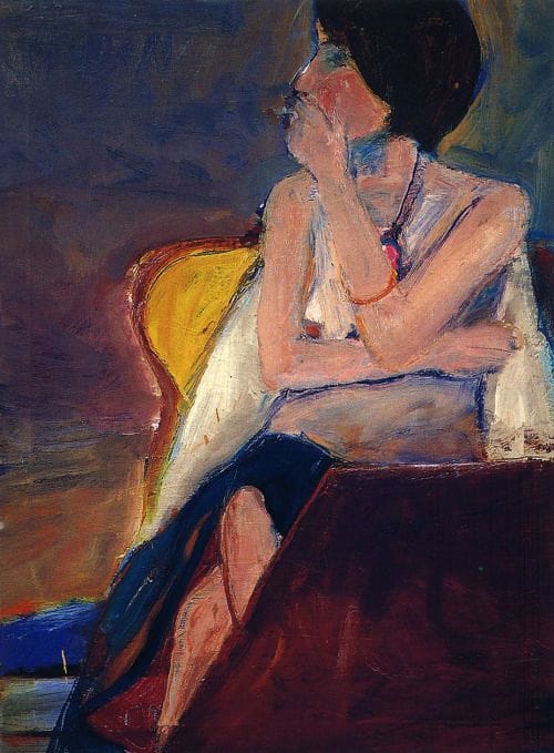 Artwork Title: Girl Smoking