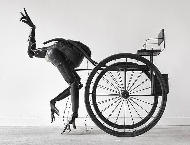 Artwork Title: Pony (motion Sensitive Kinetic Art)