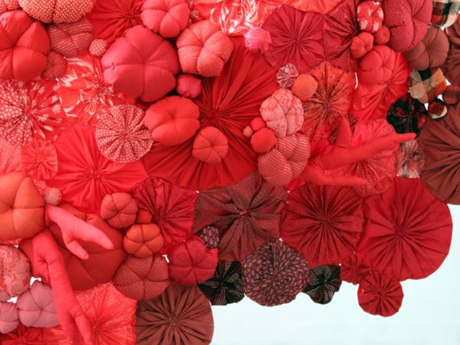 Artwork Title: Sculpture Textile / Printemps Haussmann/ Paris