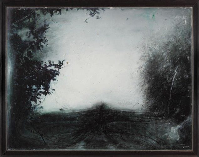 Artwork Title: Black Landscape (Fucking Flanders !)