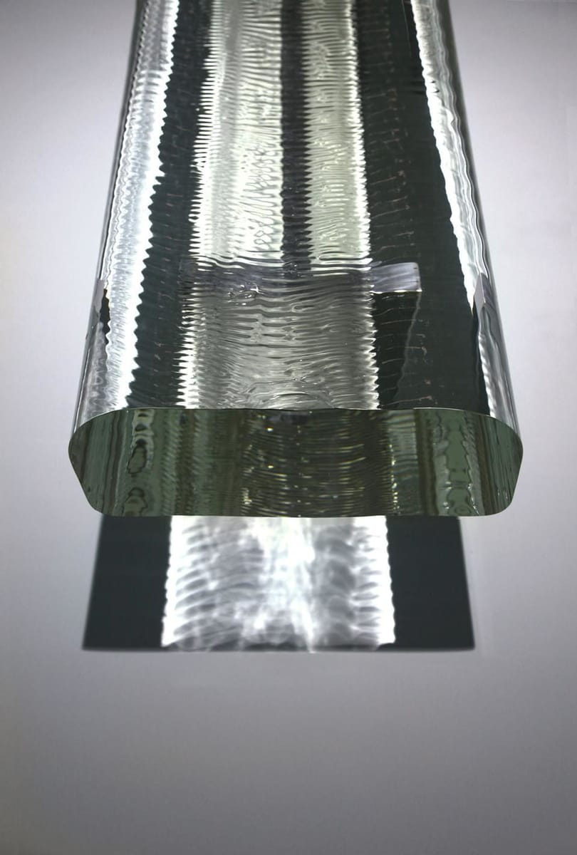 Artwork Title: Glass Bench