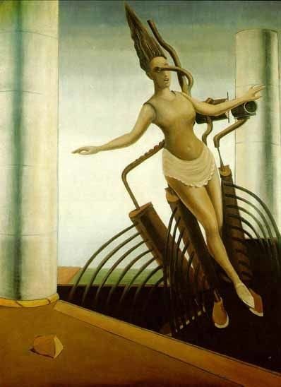 Artwork Title: The Equivocal Woman (The Teetering Woman)