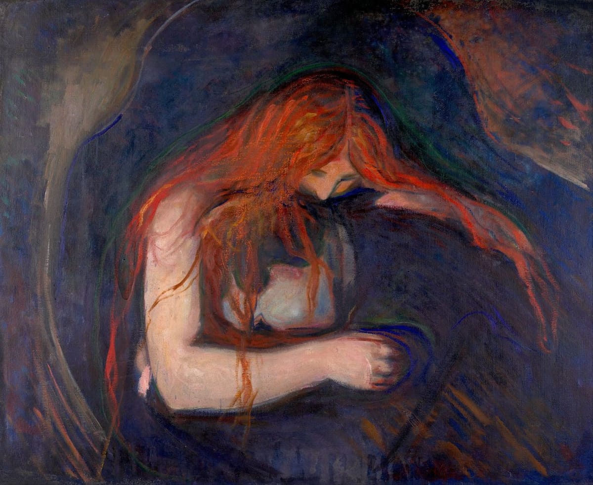 Artwork Title: Vampire (detail)