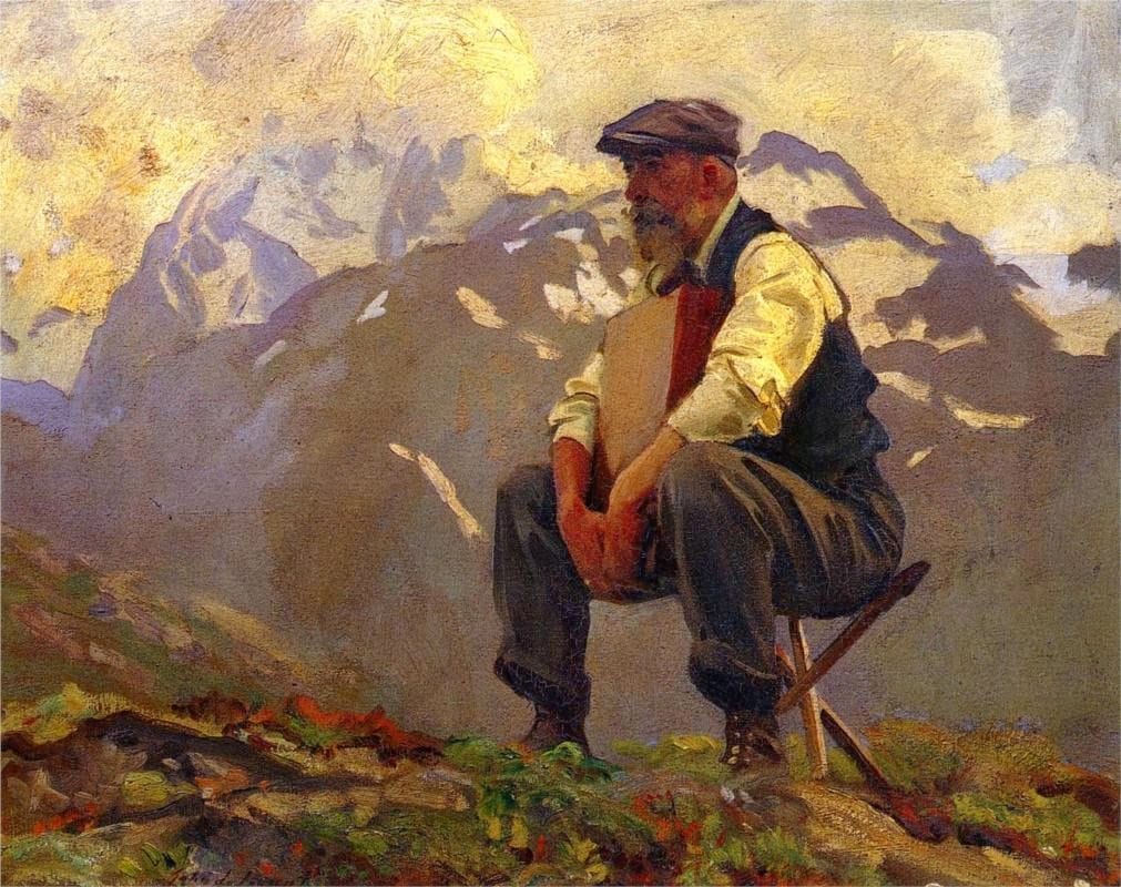 Artwork Title: Reconnoitering (Ambrogio Raffele)