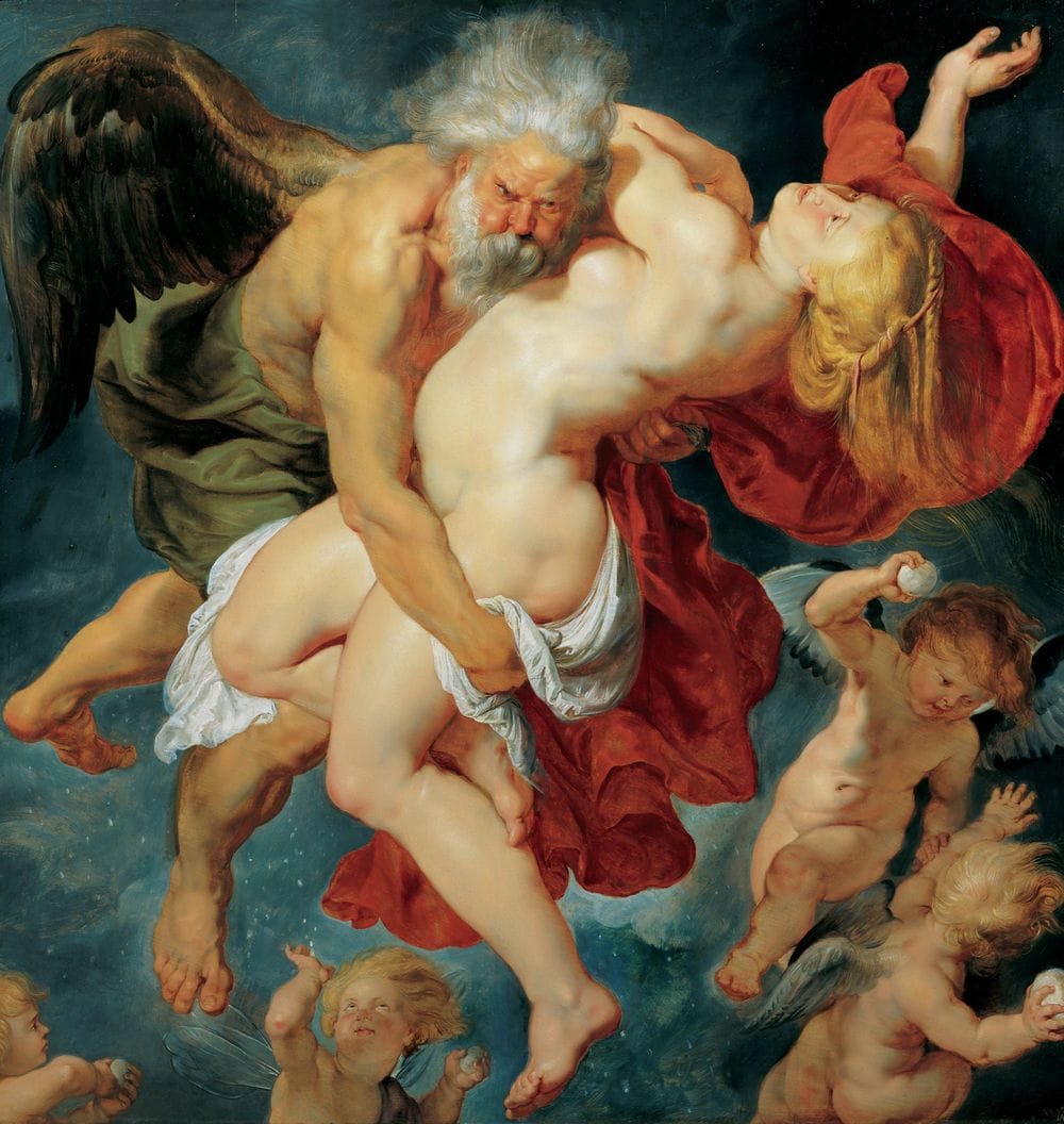 Artwork Title: Boreas abducting Oreithyia