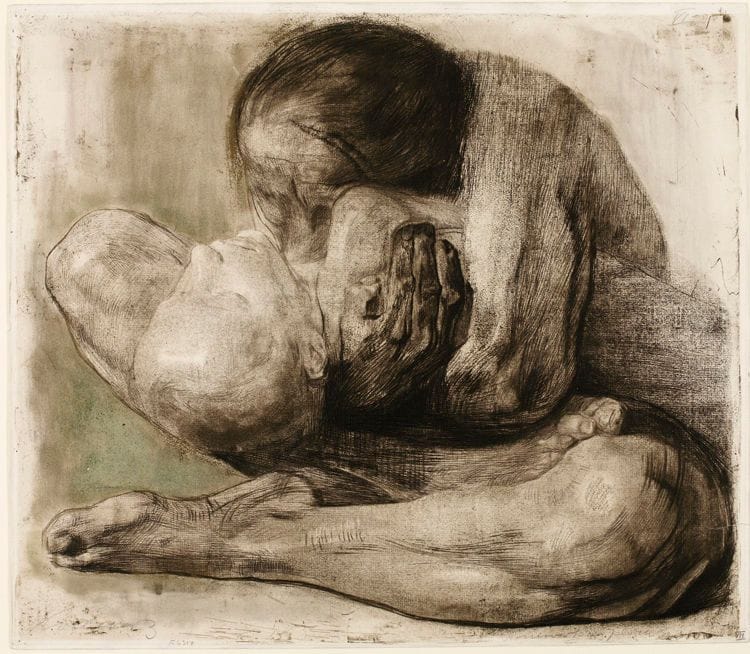 Artwork Title: Frau mit totem Kind (Woman With Dead Child)