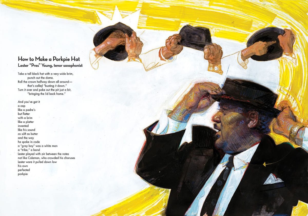 Artwork Title: How To Make A Porkpie Hat (Lester 