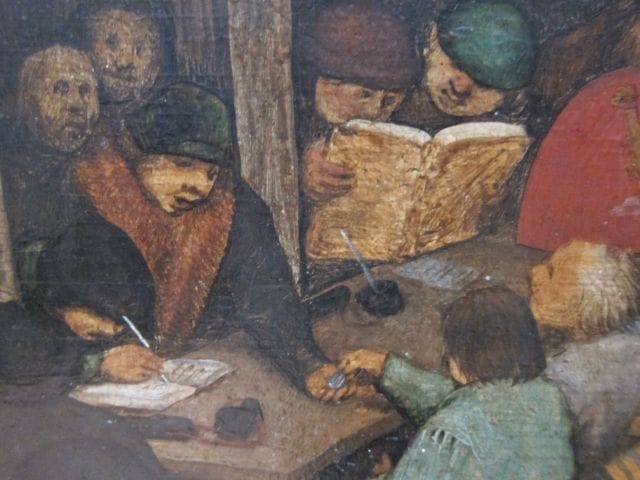 Artwork Title: The Census at Bethlehem
