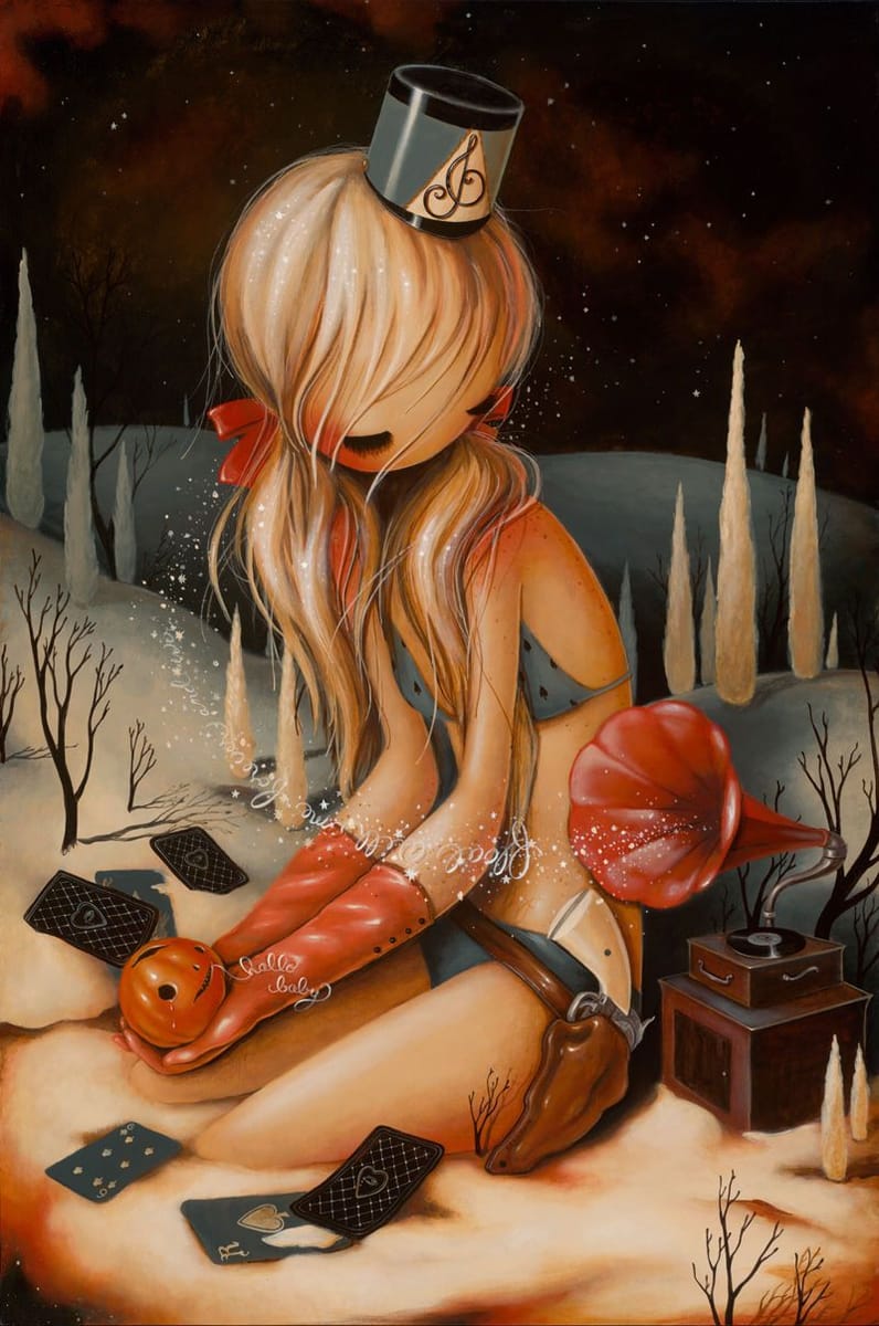 Artwork Title: Here Alone With You