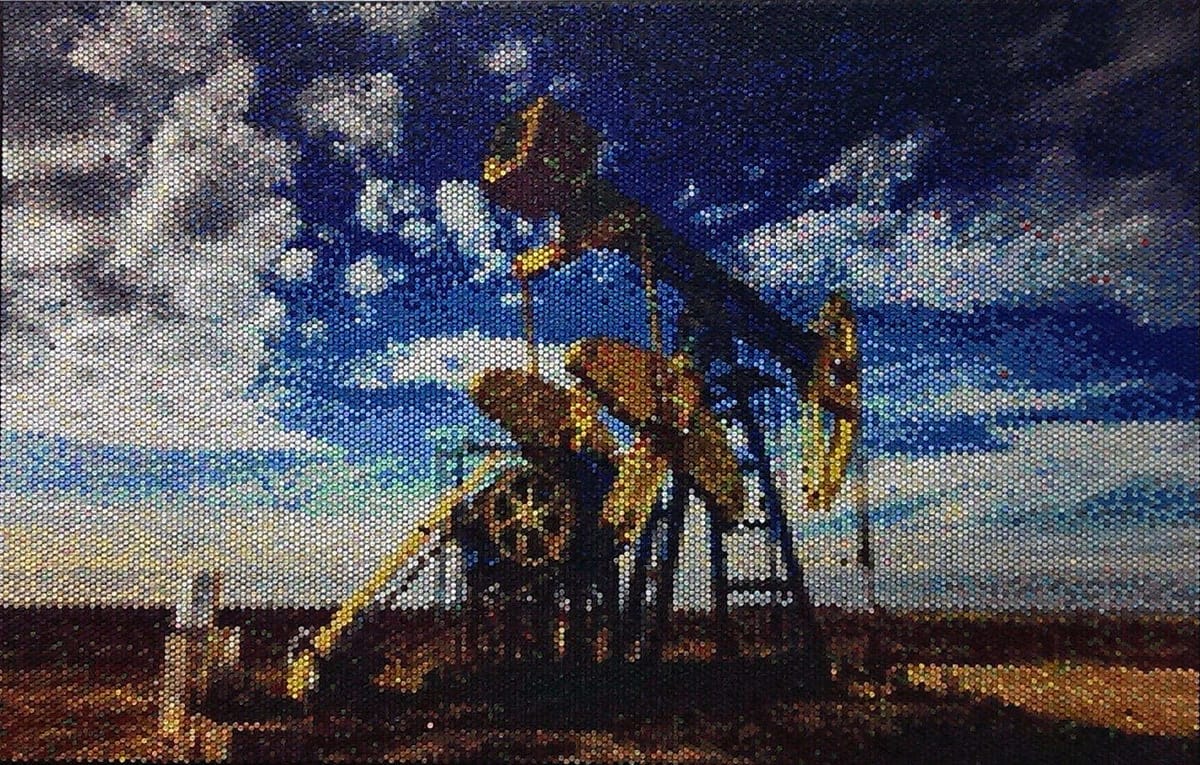 Artwork Title: Oil Rig