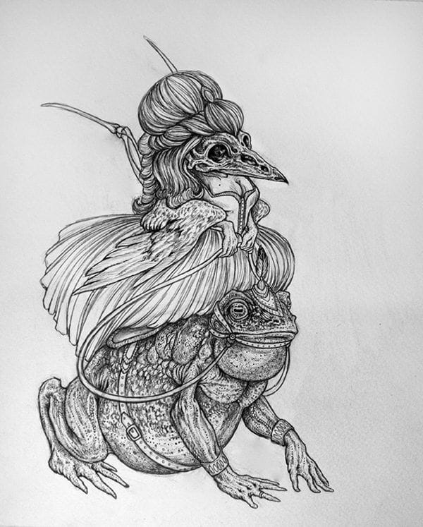 Artwork Title: Madame Warbler