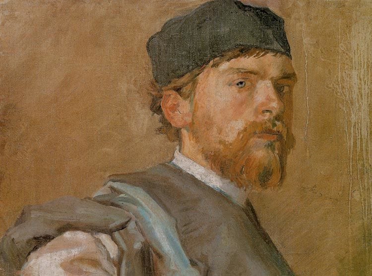 Artwork Title: Self Portrait in a Robe of Ancient Polish Noble