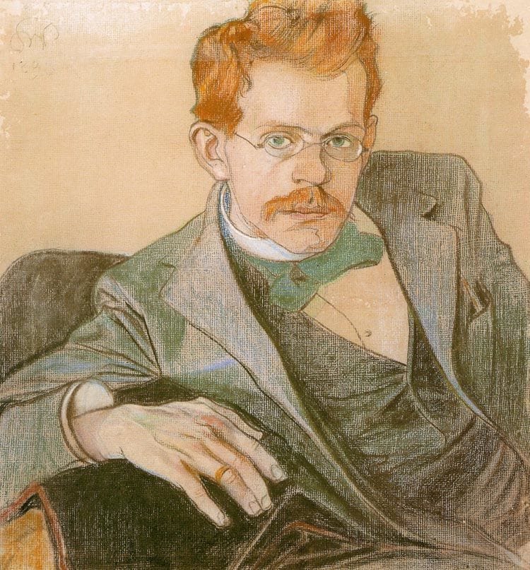 Artwork Title: Portrait of Józef Mehoffer