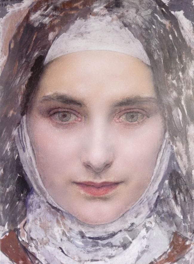 Artwork Title: Volto di S. Teresa di Lisieux