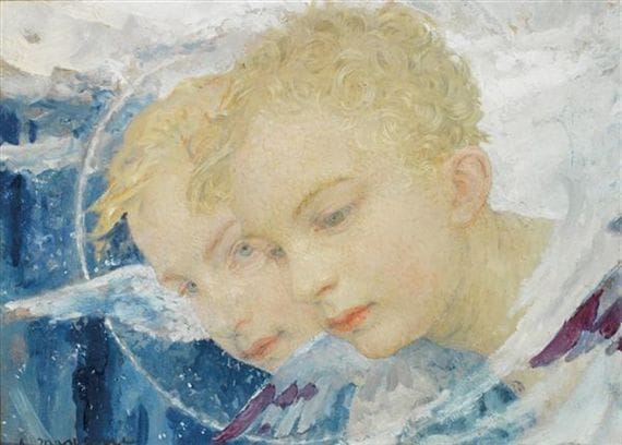 Artwork Title: Deux anges