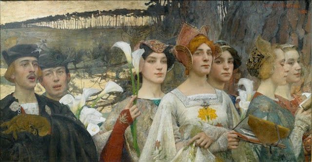 Artwork Title: Fleurs du lac